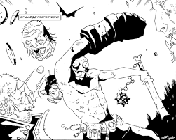 791x1010 hellboy the beast bw. Hellboy 78582 Superheroes Colorear Dibujos Gratis