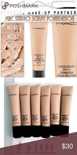 mac studio sculpt nc25 foundation spf15 full size new in box