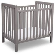 Delta Children Classic Convertible 2 In 1 Mini Baby Crib With 2 75 Inch Crib Mattress Baby Cribs Convertible Baby Cribs Delta Children