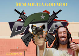Get the latest version of doodle army 2 mini militia mod apk Mini Militia God Mod Apk V4 3 3 Download Unlimited Everything