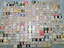 4.6 out of 5 stars 323. Complete Nintendo 64 Video Game Collection All 296 North American N64 Games Ebay