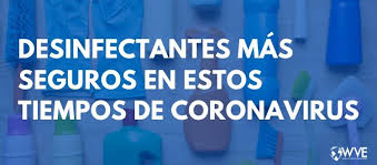 Desinfectantes Mas Seguros En Estos Tiempos De Coronavirus Women S Voices For The Earth