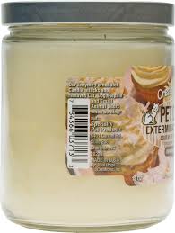 There are around 75 different scents in all, some year round and some seasonal. Pet Odor Exterminator Creamy Vanilla Deodorizing Candle 13 Oz Jar Chewy Com