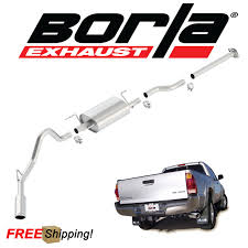 It also improves mileage by providing 2000 scfm (standard cubic feet per minute). Borla S Type Cat Back Performance Exhaust Kit For 05 12 Toyota Tacoma 4 0l Cc Ec Ebay