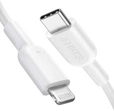 Amazon Com Anker Usb C To Lightning Cable Iphone Charger Cable 6ft Apple Mfi Certified Powerline Ii For Iphone 12 Pro Max 12 11 Pro X Xs Xr 8 Plus Airpods Pro Supports Power Delivery White