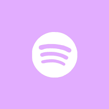 If you're looking for aesthetic fonts to pair with aesthetic color palettes, check out our top list of most. Purple Aesthetic Spotify App Icon For Ios14 App Icon Ios Icon Ios App Icon