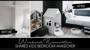 20 rustic kids' bedrooms with creative, cozy elegance. Modern Kids Bedroom Makeover In Just One Weekend Youtube