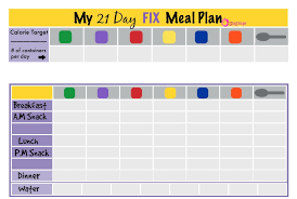 21 Day Fix Chart Printable Bedowntowndaytona Com