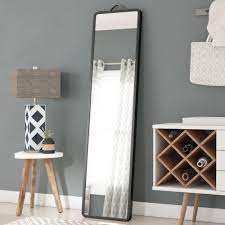 Then, onto the important question: Latitude Run Modern Floor Leaning Full Length Mirror Reviews Wayfair