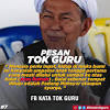 Aku bukan seorang penceramah yang lantang yang mampu menggemparkan semua tempat dengan suaraku (yang perlahan ini) 1