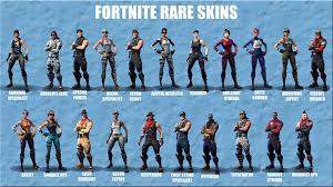 Heres A Look At Every Single Fortnite Skin