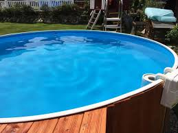 Runde pools verkleiden welche stahlwandbecken pool kann man verkleiden mit schwimmbecken. Rundpool Ganz Einfach Verkleidet Mit Holz Poolkind