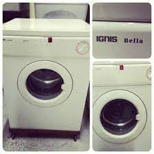 for sale ignis bella dryer model eco b 10d good condation price 30 bd للبيع جفافة 6 كليو بحالة جيدة laundry machine washing machine home appliances