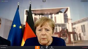 Her willingness to adopt the positions of her political opponents has been characterized as pragmatism, although critics have decried her approach as the absence of a clear stance and ideology. Witzige Video Panne Merkel Mit Schwierigkeiten Im Homeoffice Watson