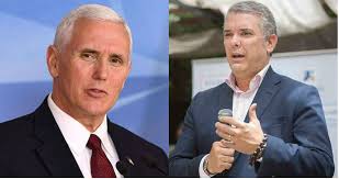 Iván duque márquez (spanish pronunciation: Ivan Duque Y Mike Pence Hablaron Sobre Cultivos Ilicitos Y Venezuela Connectas