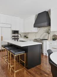 Black and white kitchens images. 75 Beautiful Black And White Kitchen Pictures Ideas July 2021 Houzz