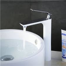 Wasserhahn Fur Waschtisch Einhandmischer In Weiss Waschtisch Wasserhahn Waschbecken