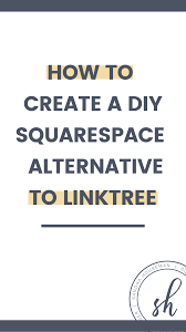Need help creating short, easy to remember links in squarespace? Easy Diy Alternative For Instagram Linktree Page Squarespace Expert And Designer Squarespace Tutorial Squarespace Mompreneur Quotes