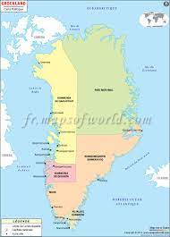 Groenland Carte Political Map Map Sao Tome And Principe