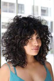 Naturally Curly Bangs 2018 Popular Short Curly Hairstyles 2018 2019 Bangshairstyle Curly Hair Trends Curly Hair Photos Curly Hair Styles