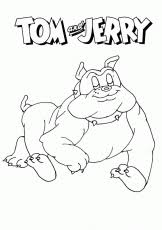 Related Tom And Jerry Coloring Pages Item 14074 Tom And Jerry Tom And Jerry Coloring Pages Spike Tom And Jerry