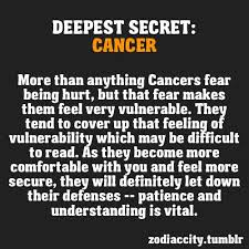 On the bad side, cancers are overly sensitive, moody, and vindictive. Quotes About Cancers 65 Quotes