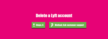 How to delete uber history by. How To Delete A Lyft Account Accountdeleters