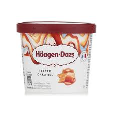Ingredients cream, whole milk, salted caramel base (water, sea salt, caramel, natural flavor, annatto extract (for color), xanthan gum), chocolate coating (unsweetened chocolate, coconut oil, erythritol, cocoa butter, sunflower lecithin, mct oil, stevia extract, vanilla extract), egg yolks. Haagen Dazs Salted Caramel Ice Cream 100ml Spinneys Uae