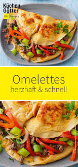 Gefullte Omeletts Mit Hackfleisch Und Gemuse Rezept Rezepte Hackfleisch Rezepte Hackfleisch
