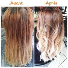 Ombré hair brune balayage californien blond polaire. Facebook