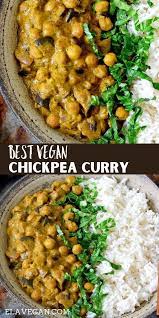 Vegan Chickpea Curry In 2021 Tasty Vegetarian Recipes Vegetarian Vegan Recipes Healthy Vegetarian