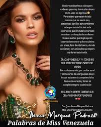 Gracias a ti muñeca preciosa por dar el 100 % día a día y por esforzarte  para dejar el nombre de nuestro país en alto . DIOS TE ACOMPAÑE ESTA NOCHE y