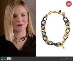 WornOnTV: Jeannie's snake chain link necklace