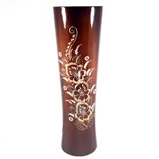 Motif henna digandrungi terlebih untuk seseorang yang hendak melakukan sebuah acara seperti pertunangan atau pernikahan. Jual Guci Vas Bunga Ukir Cukit Kayu Jati Ukuran Besar Hiasan Kayu Hiasan Kayu