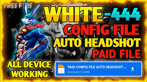 Sejak beberapa waktu lalu, game free fire memang sangat tenar. White 444 Paid Config File Auto Headshot Aimbot Free Fire 2021 New Youtube