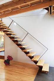 Center Stringer Stair Google Search Cantilever Stairs Stairs Design Stairs