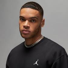 Nike Felpa Girocollo Logo Jordan Nero Uomo