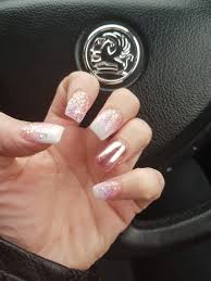 Check spelling or type a new query. Rose Gold Chrome Glitter And White Ombre Funky Nail Designs Ombre Nails Glitter Funky Nails