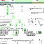 Dinding penahan, pilar pintu, intake box culvert, selimut mercu. Box Culvert Design Calculations Xls
