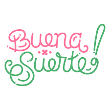 Buena suerte buena suerte español - Descargar PNG/SVG transparente