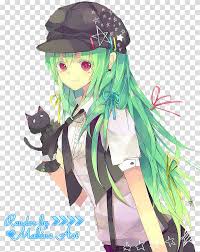 When it comes to female anime characters with green hair, c.c. Green Haired Female Anime Character Transparent Background Png Clipart Hiclipart