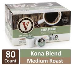 Victor Allen S Coffee K Cups Kona Blend Single Serve Medium Roast Coffee 80 Count Keurig 2 0 Brewer Compatible Coffee Pods Coffee K Cups Coffee Roasting