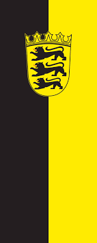 Facebook twitter google+ whatsapp pin it email. Baden Wurttembergfahne Mit Wappen Hochformat 110 G M Www Flaggenmeer De