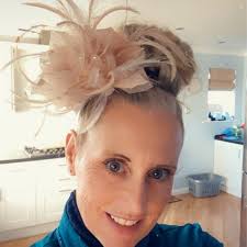 Fuschia Pink Wedding Hair Clip Fascinator Headpiece Floral Feather Effect  Special Occasion Bridesmaid