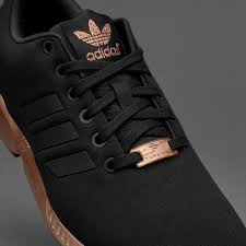 Adidas Zx Flux Black And Rose Gold Uk Adidas Zx Flux Black Copper Rose Gold S78977 Rare Insta Blogger Fav Uk 9 Adidas Zx Flux Black Adidas Women Adidas Zx Flux
