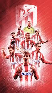 Club atlético de madrid, commonly referred to as atlético de madrid, atlético madrid or simply as atlético or atleti, is a spanish professional football club based in madrid, that play in la liga. Atletico Madrid Wallpaper Football Wallpaper Best Football Players Football Poster