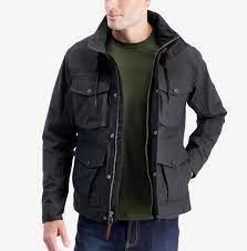 Our Field Jacket Is A Breathable Waterproof Coat With A Tucked Away Hood In The Collar 10 Utility Pockets Field Jacket Military Outfit Classic Jacket