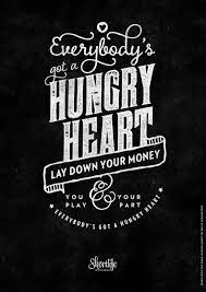 Bruce springsteen hungry heart (berlin '95 version) (berlin '95 version). Pin By Fd Edassier On Everything Art Design Springsteen Lyrics Bruce Springsteen Quotes Bruce Springsteen