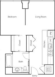 Make k square apartments your new home. Floor Plans Of The Van Buren In Chicago Il