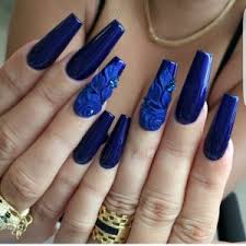 Típico o no, siempre tendremos en. Unas Azules Decoradas 20 Disenos Increibles 2019 2020